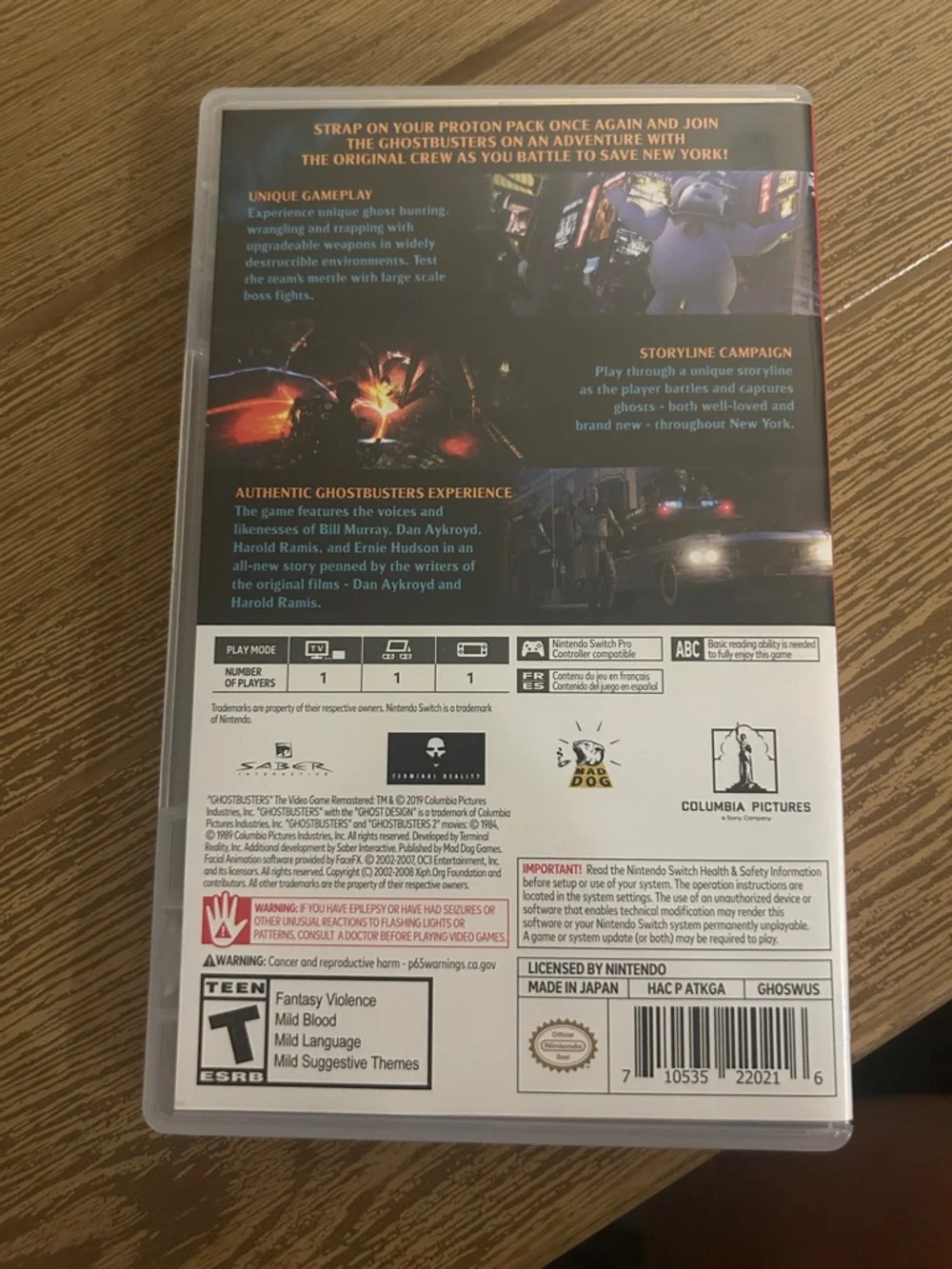 Nintendo official switch